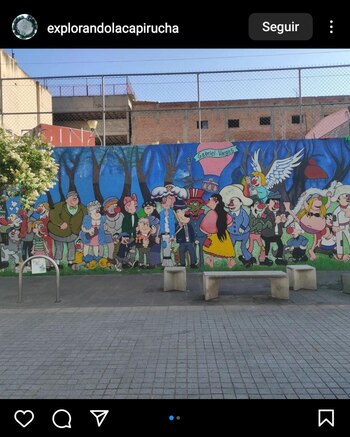 Mural dedicado a la Familia