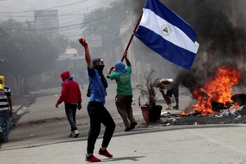 En 2018, miles de nicaragüenses