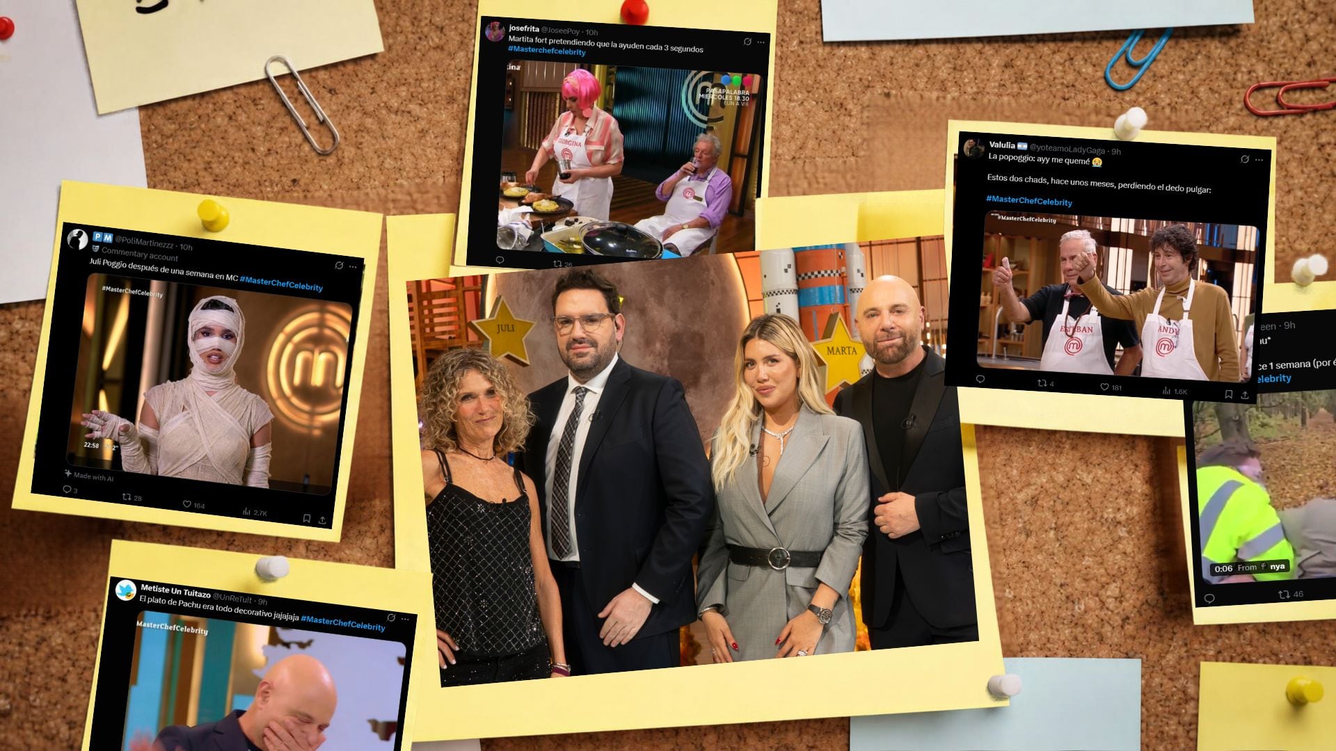 Las redes sociales transformaron algunas escenas de los primeros programas en imágenes inspiradas en películas, series y momentos recordados de la televisión