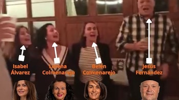 La fiesta de los directivos