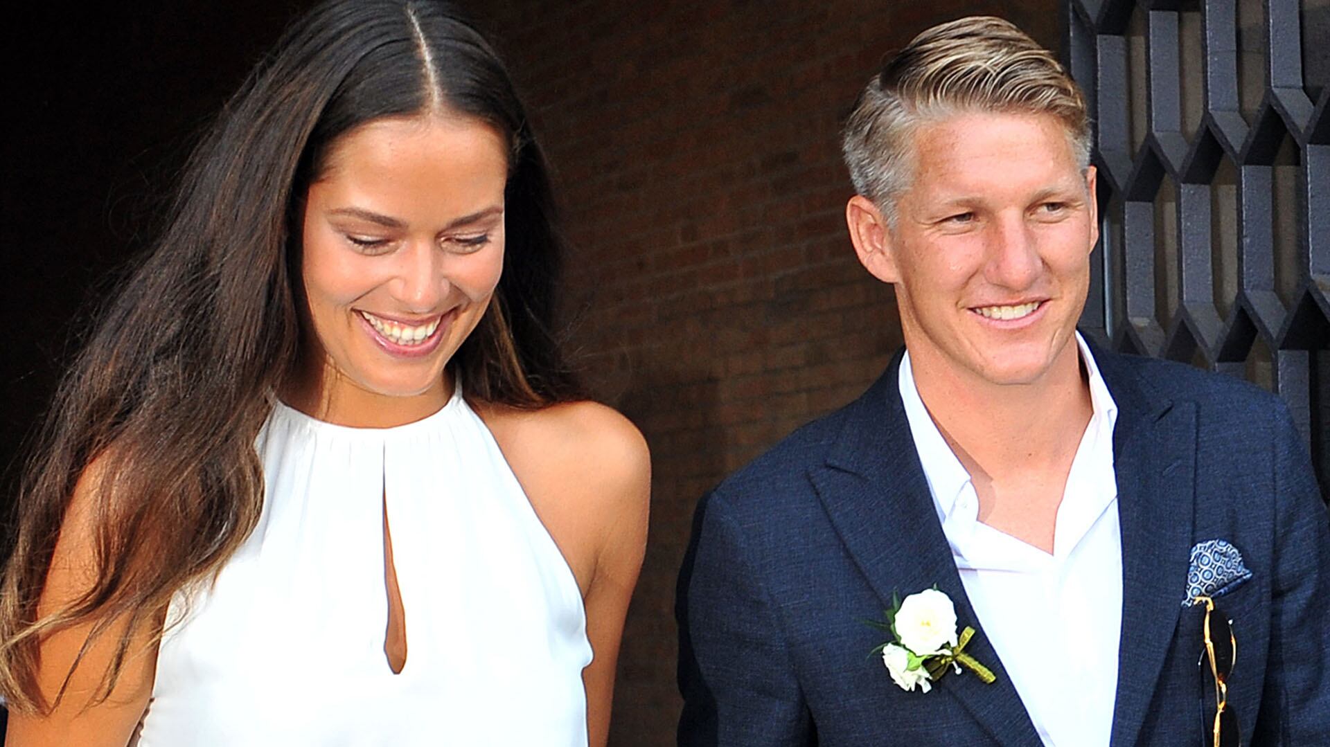 El ex mediocampista alemán se casó con la tenista serbia en 2016 (AP)