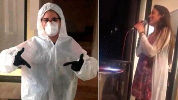 Una de las Bandana hace