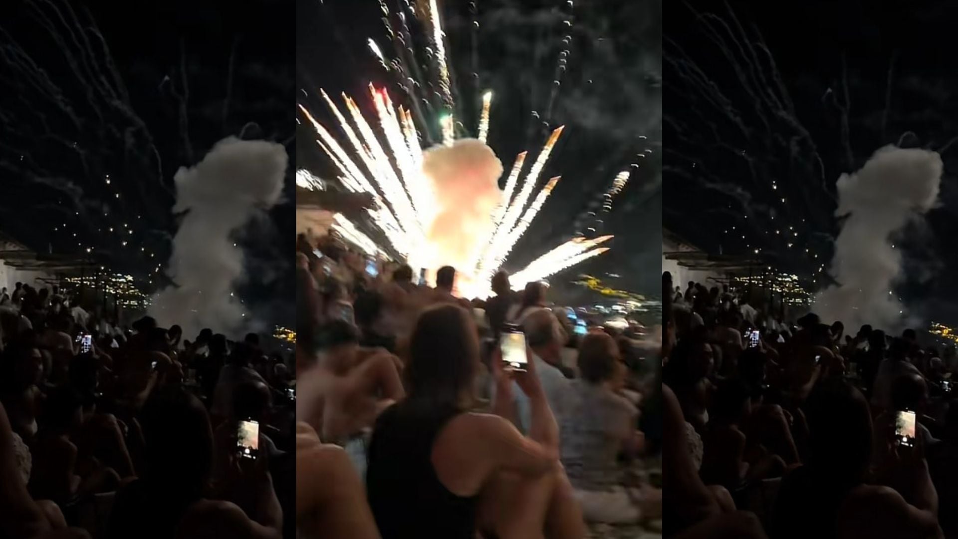 Un fallo en un espectáculo de fuegos artificiales en Castell de l’Olla de Altea (Alicante) deja 27 heridos