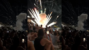 Un fallo en un espectáculo de fuegos artificiales en Castell de l’Olla de Altea (Alicante) deja 27 heridos
