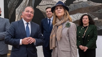 Diputación recibe a la infanta