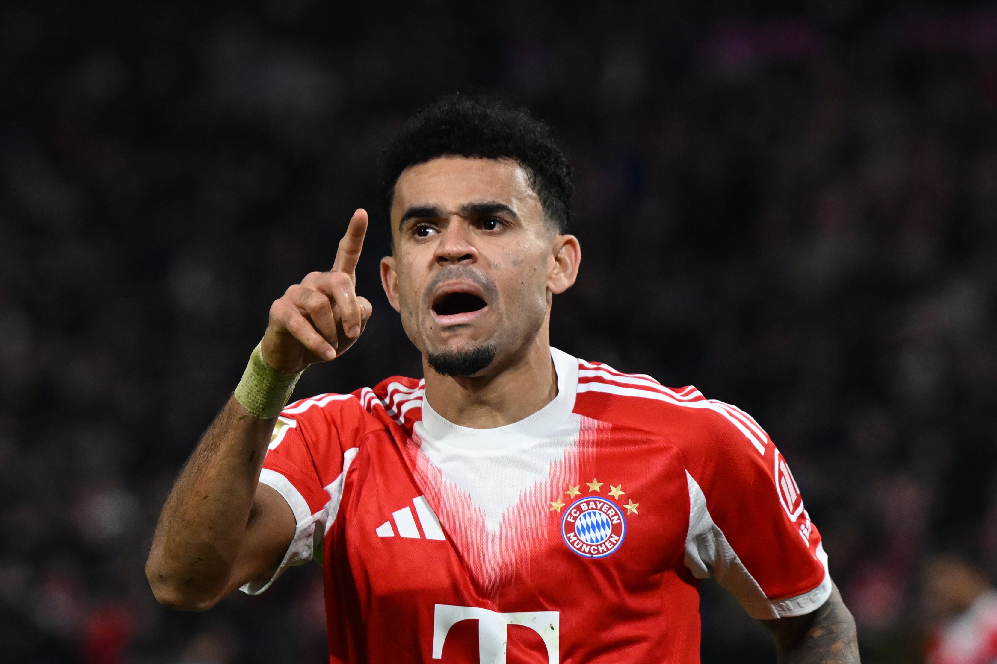 Luis Díaz va camino a su temporada más goleadora en Europa de la mano de Vincent Kompany en el Bayern Múnich - crédito Sven Hoppe/AP