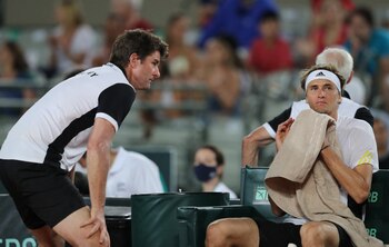 Zverev fue parte del equipo alemán de Copa Davis y ganó dos de los tres puntos (Foto: Reuters)