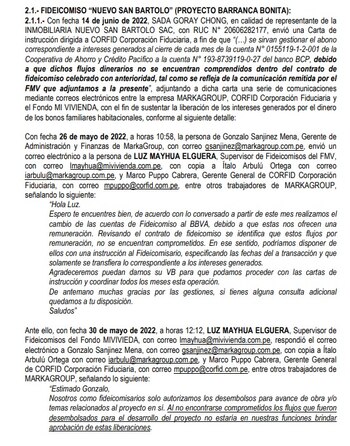 Coordinaciones para del desembolso de