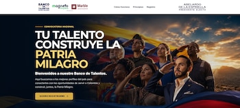 La plataforma digital mantiene un promedio de dos nuevos registros por segundo, reflejando el interés ciudadano en formar parte del próximo Gobierno - crédito Banco de talentos patria milagro