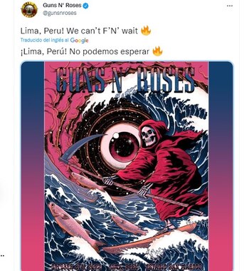 Guns N' Roses envían mensaje