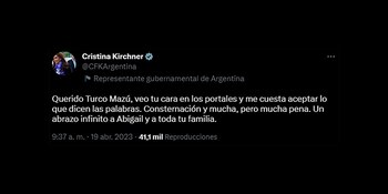 El mensaje de CFK por