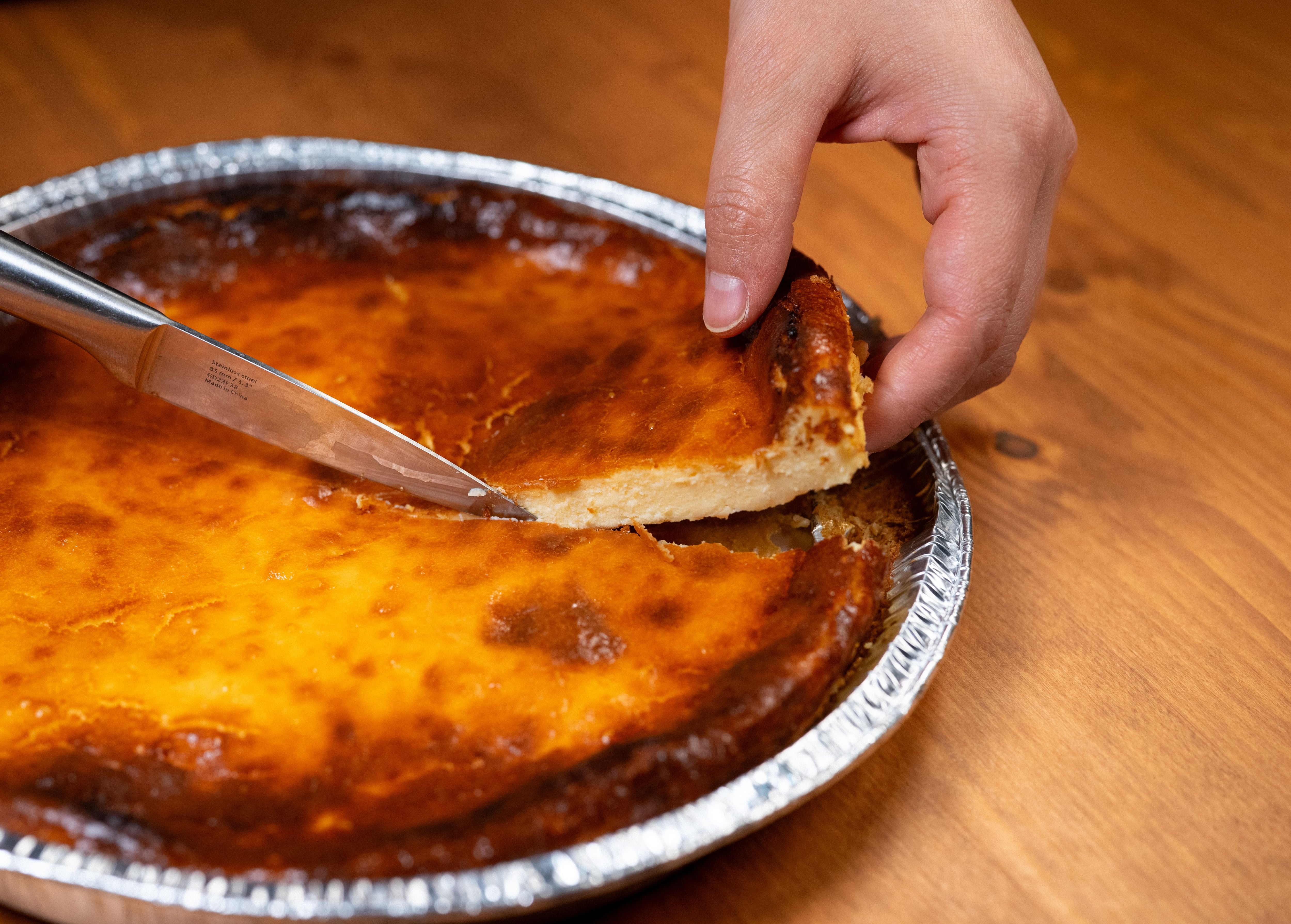 Receta de tarta de queso con base de hojaldre (Pexels)
