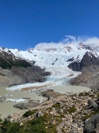 Investigadores de la UBA documentaron cinco eventos de desbordes glaciares en el Parque Nacional Los Glaciares incluyendo dos paleoinundaciones
(Tomás Aguerre)