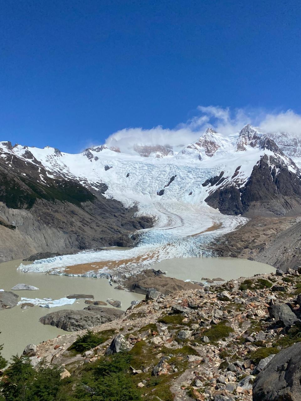Investigadores de la UBA documentaron cinco eventos de desbordes glaciares en el Parque Nacional Los Glaciares incluyendo dos paleoinundaciones (Tomás Aguerre)