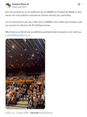 crédito @petrogustavo/X