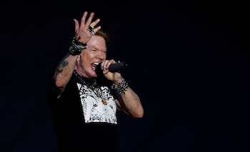 Axl Rose, voz de Guns