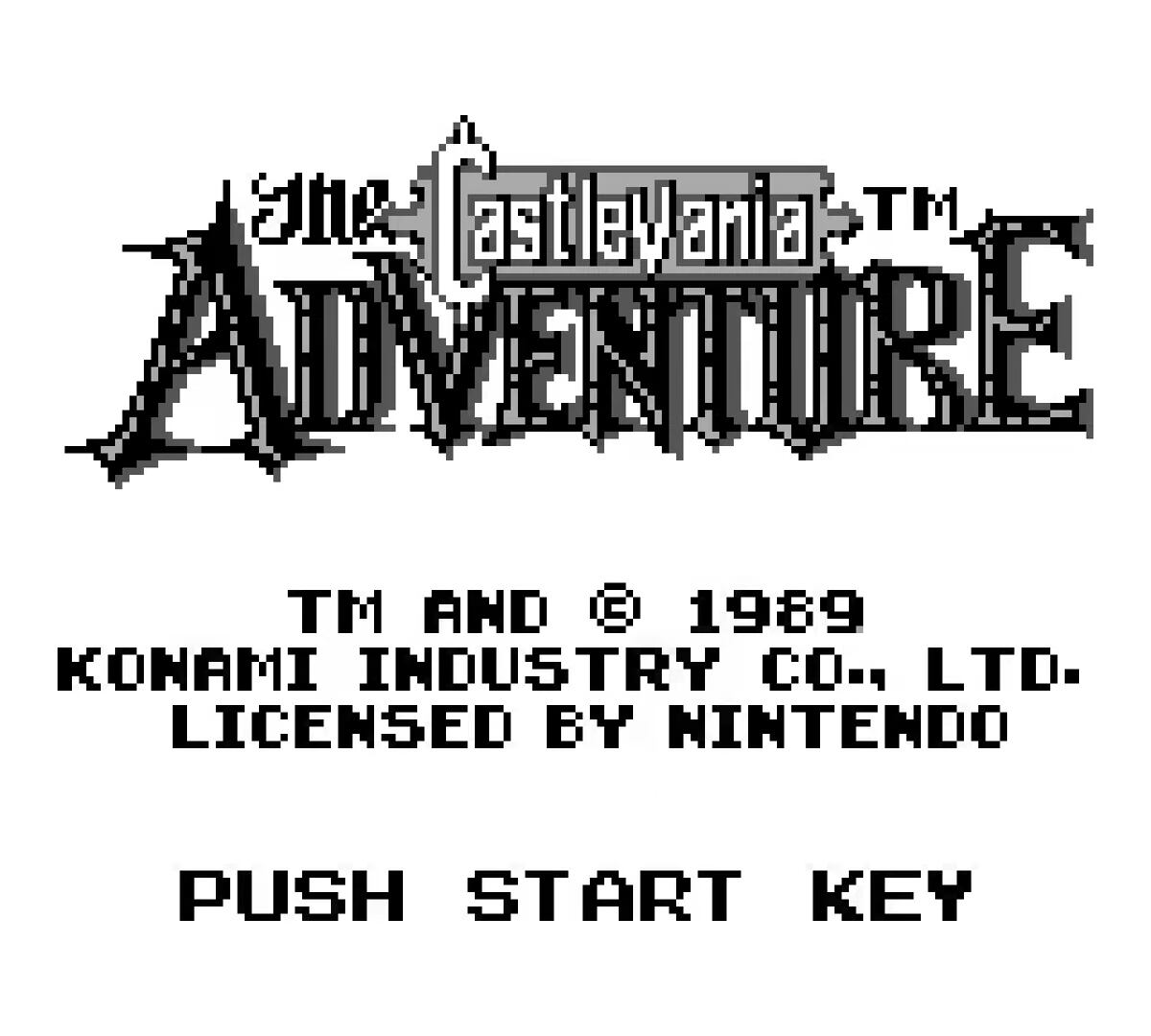 Castlevania: The Adventure - Konami