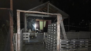 La casilla incendiada