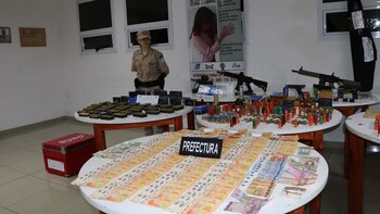 Todo lo que le incautaron