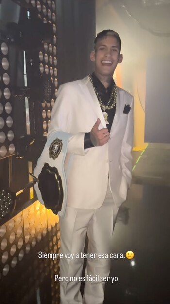 La sugerente publicación de L-Gante