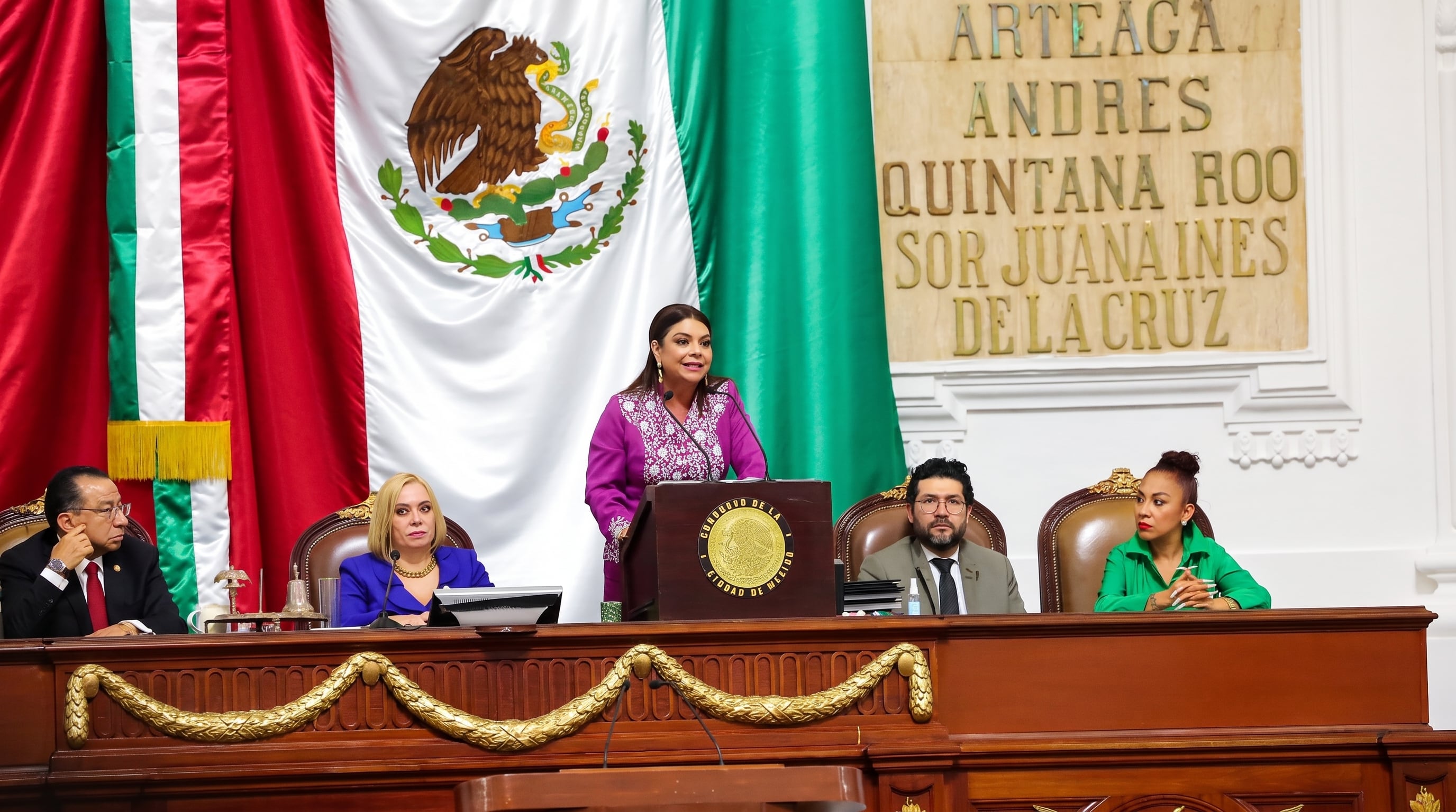 Brugada descarta un aumento al predial en CDMX para 2027. (Clara Brugada)