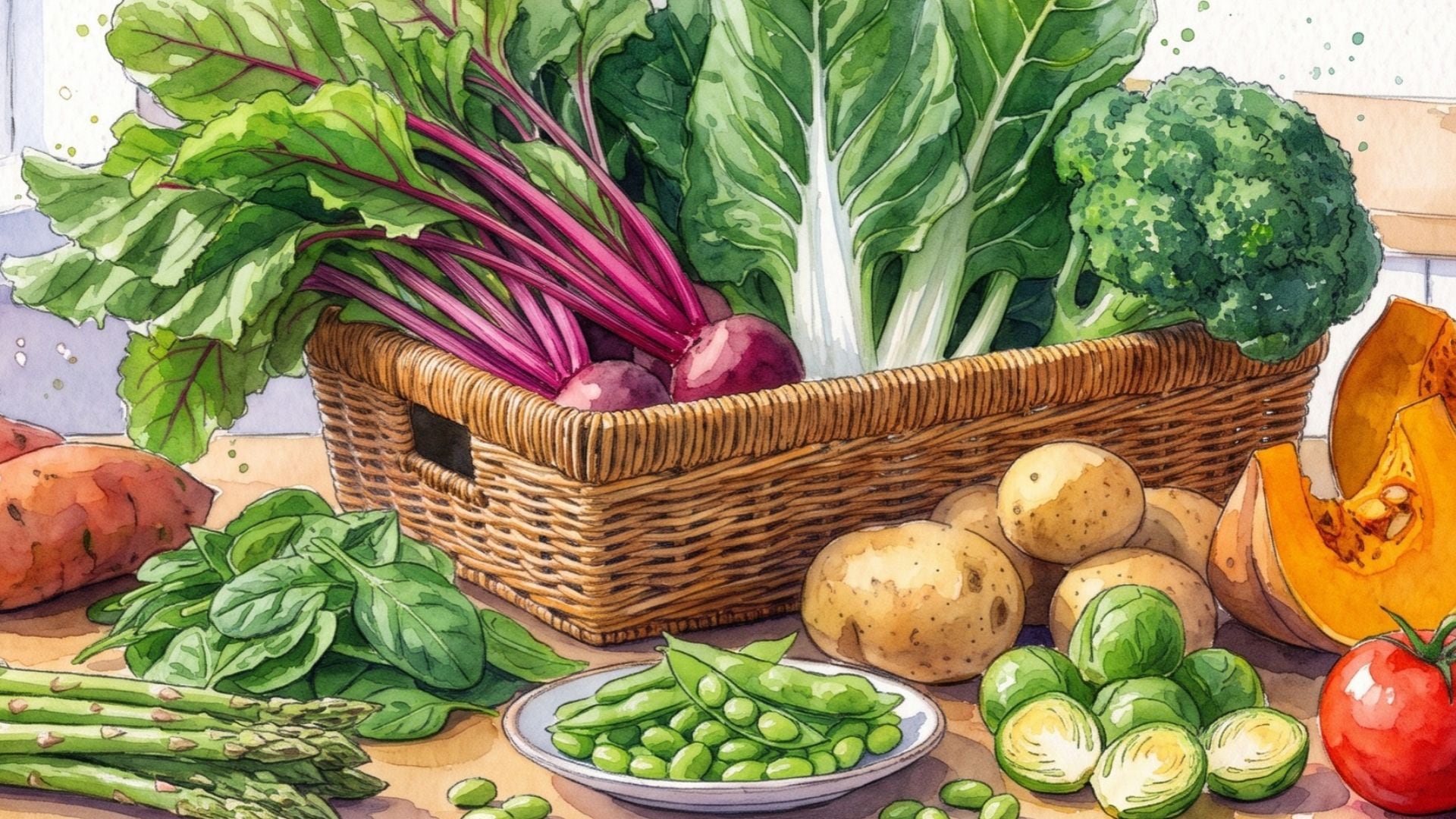 Las 11 verduras con más potasio que un banana