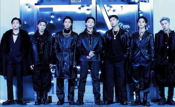 Los miembros de BTS en