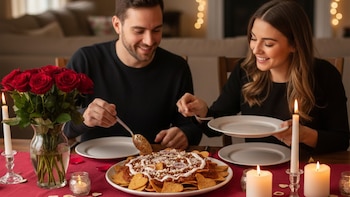Disfruta un desayuno en pareja