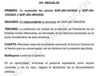 La nulidad de la elección