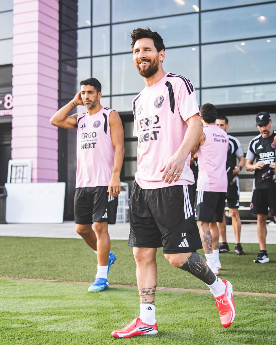 Lionel Messi está devuelta en Florida para los compromisos con el Inter Miami (@InterMiamiCF)