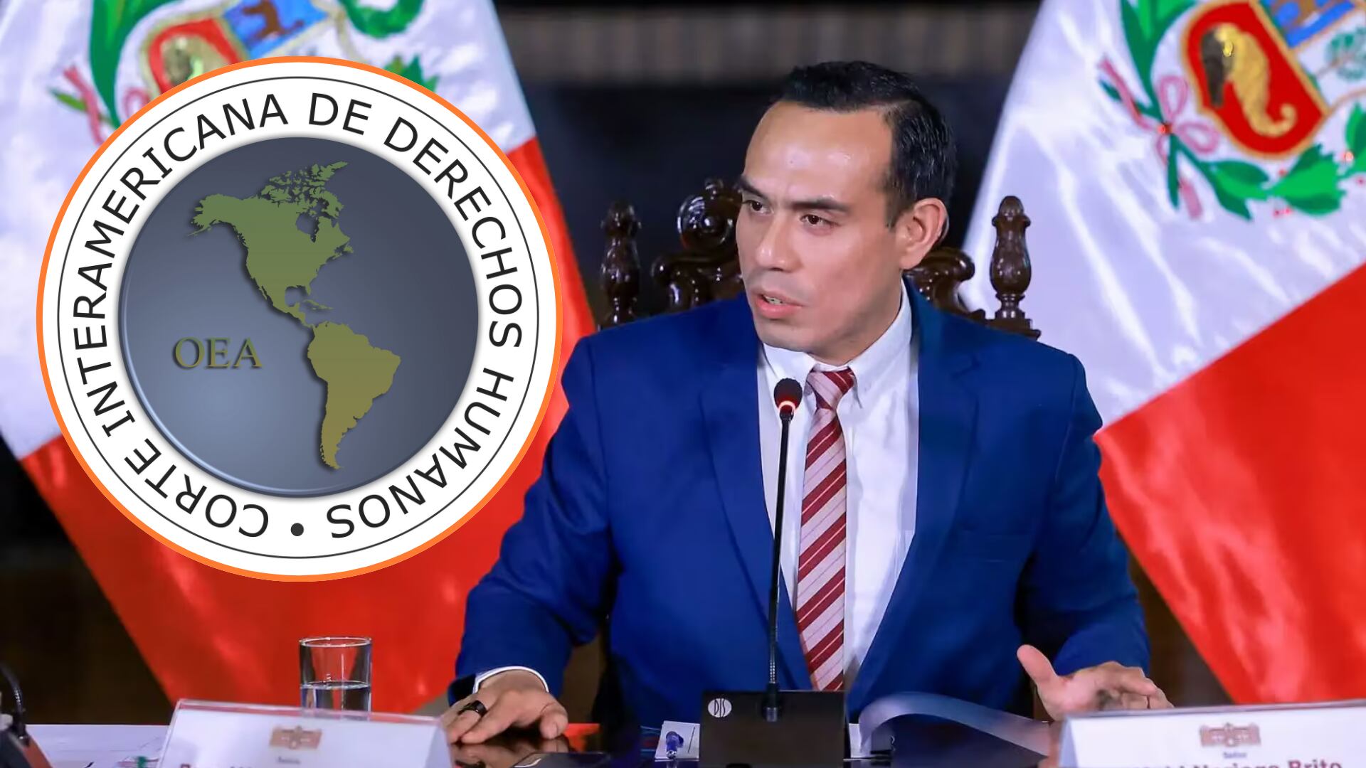 Gobierno de José Jerí aún no decide si se retira de la Corte IDH. (Foto composición: Infobae Perú/Agencia Andina)
