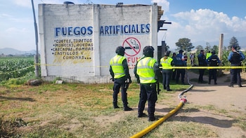 Explosión Cuautzingo Chalco Edomex pirotecnia
