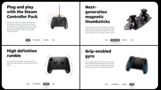 Steam Controller ya cuenta con características. (Valve)