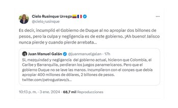 La exfuncionaria de Petro cazó