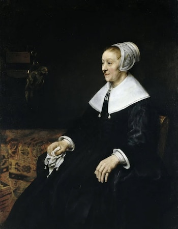 Retrato de Catrina Hooghsaet Rembrandt