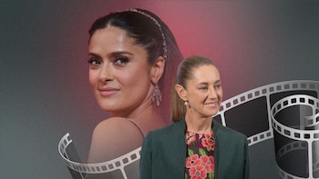 Claudia Sheinbaum y Salma Hayek