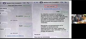 Como prueba usaron los chats