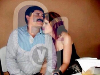 La pareja se conoció en