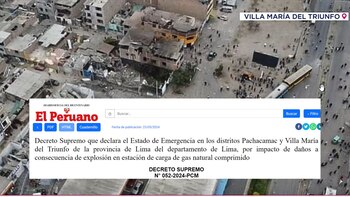 Publican decreto que declara el