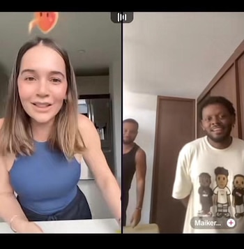 Lina Tejeiro apoyó hasta el