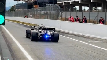 La “luz azul” nunca vista