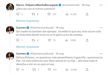 Críticas a Paloma Valencia por