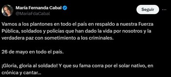 Maria Fernanda Cabal, senadora de