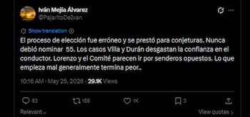 Las reacciones de la prensa por la lista final de la Tricolor no se hicieron esperar -crédito @PajaritoDeIvan/X