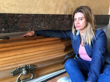 Claudia, la mamá de Melina,