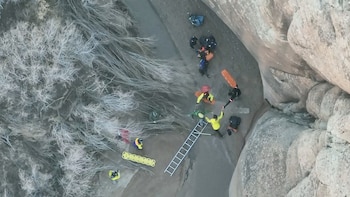 Angustioso rescate en el Parque