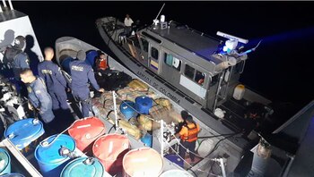 El hidrocarburo incautado fue puesto