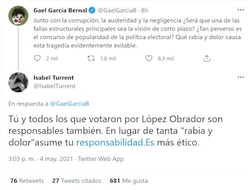 Usuarios en Twitter lo culparon