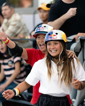 The thrill of Sky Brown,