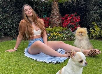 Lina Tejeiro presumió a sus